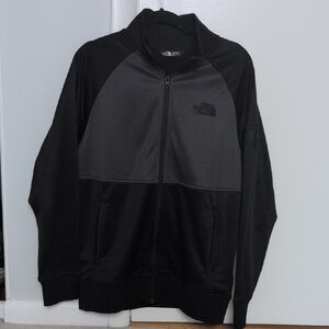 The North Face Takeback Full Zip Track Jacket Black Dark Gray Men